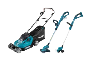 Makita DLM382Z (zonder accu) + Makita DUR193Z (zonder accu)
