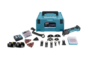 Makita DTM51ZJX3 5,0 Ah Accu (2x) Starterspakket