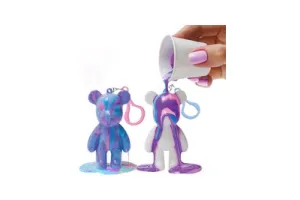 Marbleous Creations - Marble Bear 2 Mini-beer Sleutelhangers Gietverf set
