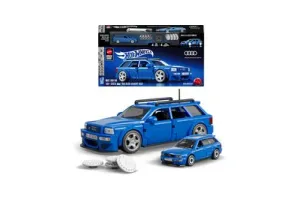 Mattel Brick Shop Hot Wheels Speed Serie - '94 Audi Avant RS2 - Bouwspeelgoed - 252 onderdelen