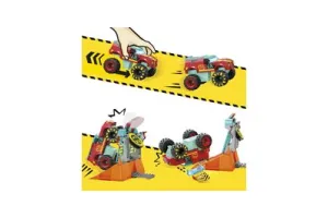 MEGA Hot Wheels Verpletteren en Vermorzelen - Demo Derby Extreme Stuntbaan - Bouwspeelgoed