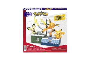 MEGA Pokémon Pikachu Evolutieset - Bouwspeelgoed