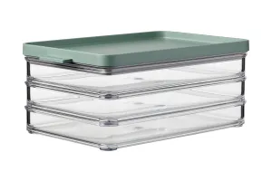 Mepal Omnia vleeswarendoos - 500 ml 3-laags - Vershouddoos - Nordic sage