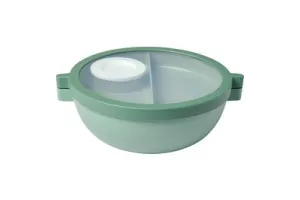 Mepal Vita bento lunchbowl - 5 vakken waarvan 3 uitneembare bakjes - Bento box - Salade lunchbox - Nordic sage