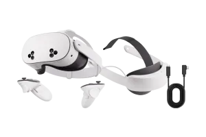 Meta Quest 3S 128GB + Link Cable + Elite Strap met batterij