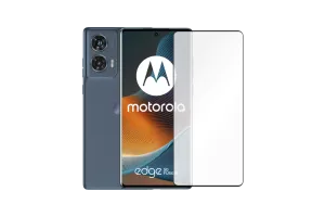 Motorola Edge 50 Fusion 256GB Donkerblauw 5G + Just in Case Tempered Glass Screenprotector