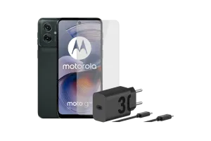 Motorola Moto G55 256GB Zwart 5G + Accessoirepakket