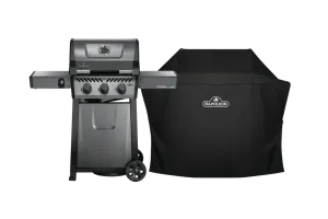 Napoleon Freestyle 365 Grafietgrijs + Napoleon Hoes voor Freestyle-Serie