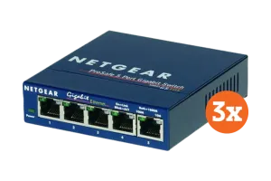 Netgear GS105 3-Pack