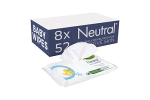 Neutral Billendoekjes - Parfumvrij - 416 doekjes - Voordeelverpakking