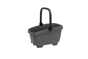 New Looxs Clipper - Fietsmand voor Honden - Voor MIK bagagedrager - Hondenmand Fiets Achter - Geschikt voor Elektrische Fietsen - Antraciet