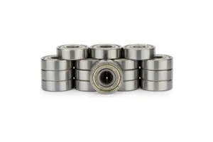 Nijdam Kogellagers - ABEC 5 Chrome - 16st - Chroom