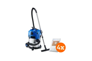 Nilfisk Multi II 22 Inox + Nilfisk Stofzak voor Multi II (4x)