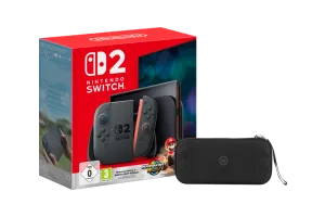 Nintendo Switch 2 + Mario Kart World + BlueBuilt beschermhoes