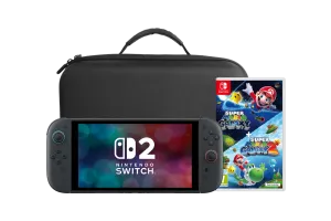 Nintendo Switch 2 + Super Mario Galaxy 1+2 + BlueBuilt Travelcase