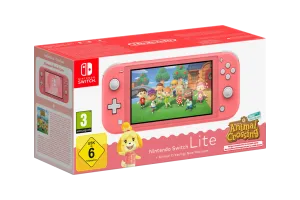 Nintendo Switch Lite Animal Crossing New Horizons Editie Roze