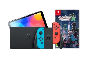 Nintendo Switch OLED Blauw/Rood + Pokemon Legends: Z-A