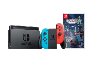 Nintendo Switch Rood/Blauw + Pokemon Legends: Z-A