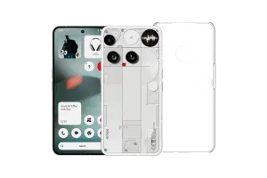 Nothing Phone (3) 512GB Wit 5G + Just in Case Back Cover Transparant