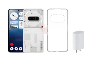 Nothing Phone (3a) 128GB Wit 5G + Accessoirepakket