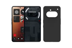 Nothing Phone (3a) 256GB Zwart 5G + Just in Case Back Cover Zwart