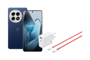 OnePlus 13 512GB Blauw 5G + OnePlus SuperVOOC Oplader 120W met 2 Poorten