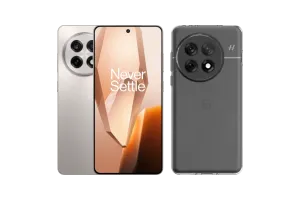 OnePlus 13R 256GB Wit 5G + Just in Case Soft Design Back Cover Transparant