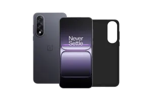 OnePlus Nord 5 256GB Zwart 5G + BlueBuilt Back Cover Zwart