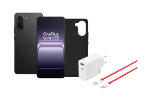 OnePlus Nord CE 5 128GB Zwart 5G + Accessoirepakket