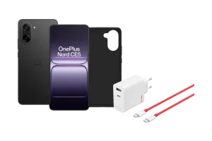 OnePlus Nord CE 5 256GB Zwart 5G + Accessoirepakket
