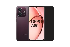 OPPO A60 128GB Paars 5G + Just in Case Back Cover Zwart