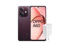 OPPO A60 128GB Paars 5G + OPPO SuperVOOC Oplader 45W