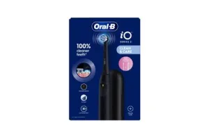 Oral-B iO 2 Elektrische Tandenborstel Black met Reisetui