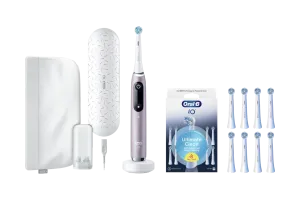 Oral-B iO 9n Rozenkwarts + 8 opzetborstels