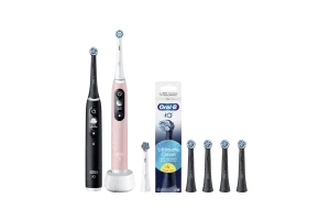 Oral-B iO Series 6N Duo Pack Zwart + Roze Value Pack