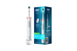 Oral-B Pro 3 3000 - Wit - Elektrische Tandenborstel - Ontworpen Door Braun - 1 Handvat en 1 opzetbor