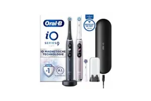 Oral-B Special Edition iO - 9 - Roze en Zwart - Elektrische Tandenborstel - Duopack