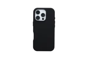 Otterbox Symmetry Apple iPhone 16 Pro Back Cover met MagSafe Magneet Leer Zwart