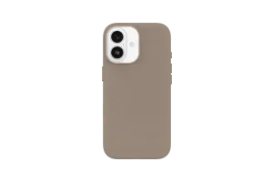 Otterbox Symmetry iPhone 17 Back Cover met MagSafe Magneet Leer Grijs