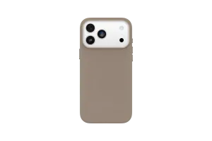 Otterbox Symmetry iPhone 17 Pro Max Back Cover met MagSafe Magneet Leer Grijs