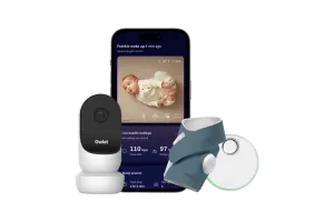 Owlet Cam 2 + Dream Sock Bedtime Blue OW-DSDUO-BL