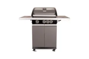 Patton Patio Pro Chef 3+1 Gasbarbecue - Frozen Grey