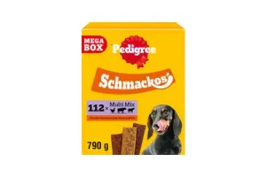 Pedigree Hondensnacks - Schmackos Megabox - 110 stuks