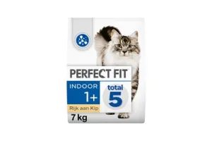 Perfect Fit Kattenbrokken - Indoor Adult - Kip - 7kg