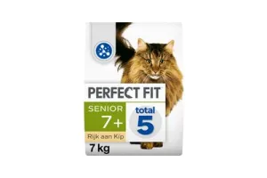 Perfect Fit Kattenbrokken - Senior - Kip - 7kg