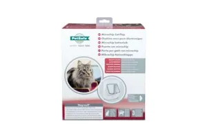 PetSafe Microchip - Wit - Kattenluik - 12,2 x 23,9
