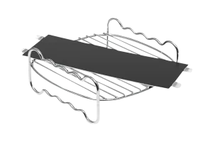 Philips Airfryer HD9950/00 Kookrek + Panverdeler