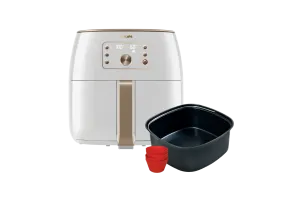 Philips Airfryer XXL Smart Sensing Premium Wit HD9870/20 + Bakvorm
