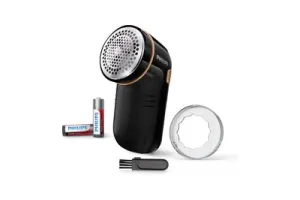 Philips GC026/80 - Pluizenverwijderaar - Kledingontpluizer - Ontpiller met 3 Groottes - Zwart / Koper