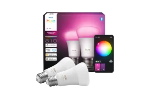 Philips Hue A60 White and Color E27 810lm 2-pack